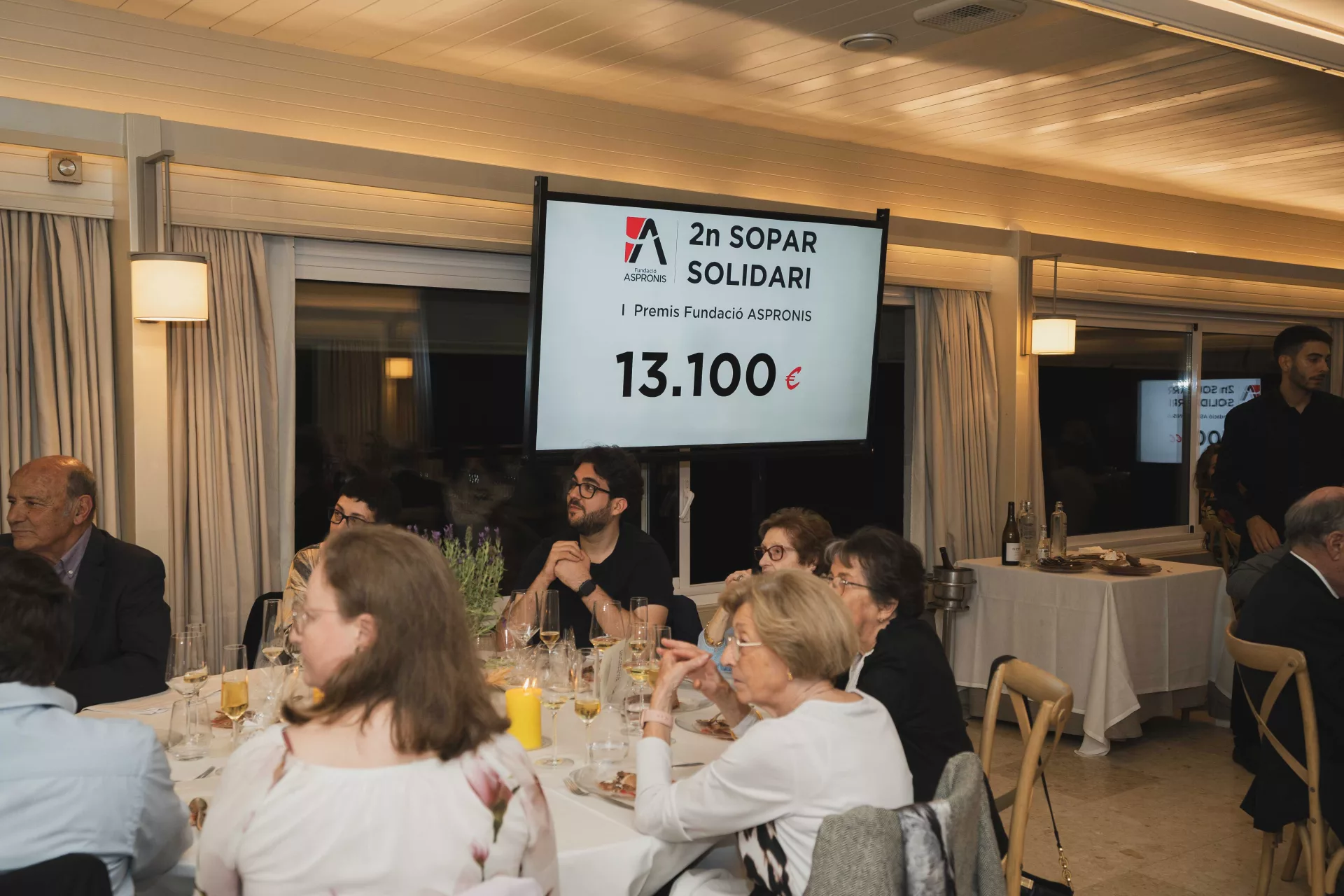 2n sopar solidari de la Fundació Aspronis i 1a edició dels Premis Aspronis